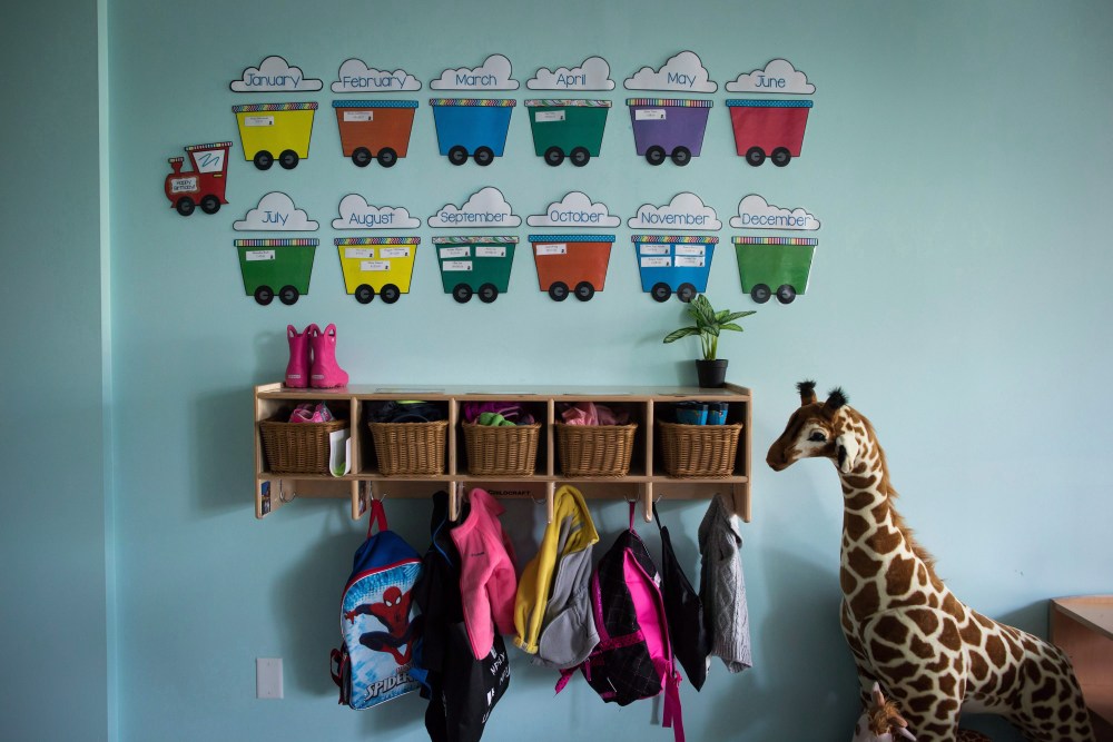 Thousands of new child-care spaces are coming to post-secondary institutions and public schools across the province. (Darryl Dyck / The Canadian Press files)