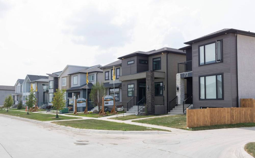 MIKE THIESSEN / WINNIPEG FREE PRESS
Highland Pointe, which is estimated to be finished in 2033, will also house 25 acres of multi-family builds and 12 acres of commercial development.