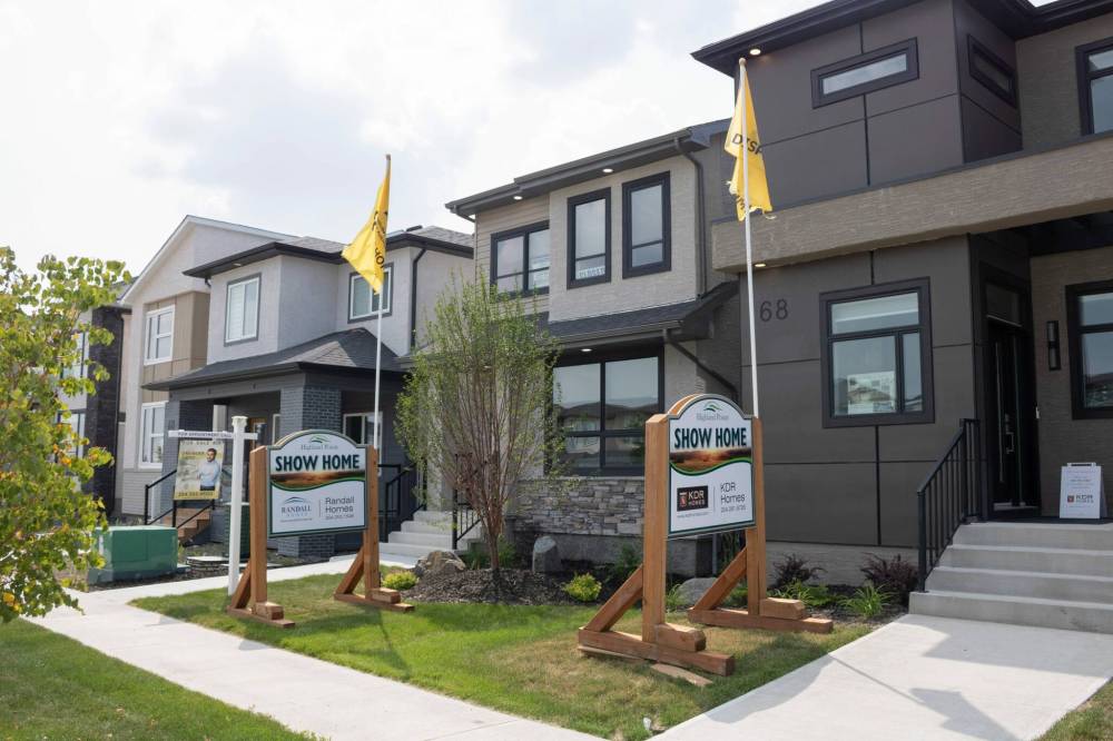 MIKE THIESSEN / WINNIPEG FREE PRESS
More than 250 homes in what’s expected to be a 2,000-lot community have been built.
