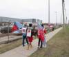 Mike Thiessen / Winnipeg Free Press Manitoba Liquor and Lotteries employees continue to strike outside the MLLC distribution centre. For Malak Abas. 230725 – Tuesday, July 25, 2023
