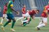 Cameron Bartlett / Valour FC
                                Valour FC&rsquo;s Jared Ulloa gets a rough ride from York United FC midfielder Jeremy Gagnon-Lapare during Valour&rsquo;s 2-1 loss Sunday at IG Field.