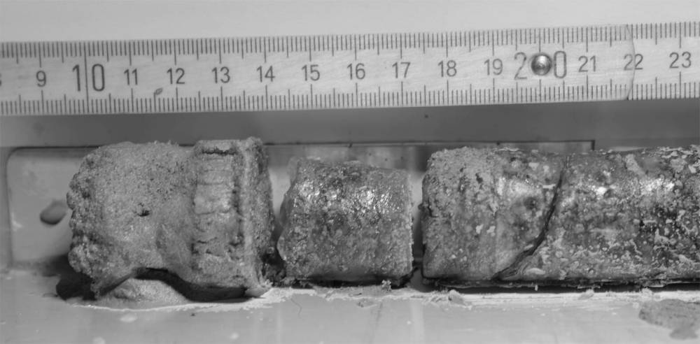 SEPP KIPFSTUHL PHOTO
Image of the last core with mud.