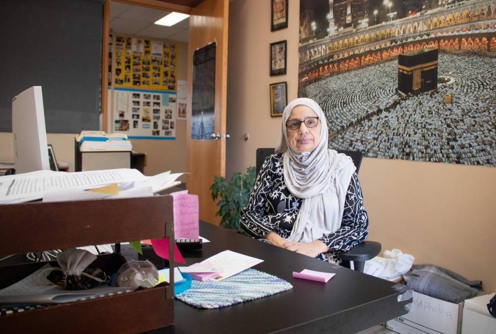 MIKE THIESSEN / WINNIPEG FREE PRESS
Shahina Siddiqui of the Islamic Social Services Association, says the upcoming open house and discussion about Islam is for people ‘just wanting to have a heart-to-heart conversation.’