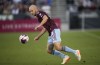 Newly acquired Colorado Rapids defender Andrew Gutman collects the ball in the first half of an MLS soccer match against FC Dallas, Saturday, July 8, 2023, in Commerce City, Colo. (AP Photo/David Zalubowski)