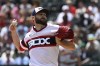 Chicago White Sox starting pitcher Lucas Giolito delivers during the first inning of a baseball game against the St. Louis Cardinals, Sunday, July 9, 2023, in Chicago. (AP Photo/Matt Marton)