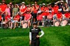Fans of Brooke Henderson of Canada watch as she stands on the green of the 14th hole during the final round of the CP Women's Open in Ottawa, on Sunday, Aug. 28, 2022. Canadian Pacific Kansas City has extended its sponsorship of the LPGA Tour's Canadian Women's Open. THE CANADIAN PRESS/Justin Tang