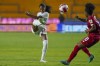 Just 22, Jayde Riviere already has a glittering soccer resume and a star in the rise. Riviere, left, kicks the ball past Panama's Marta Cox during a CONCACAF Women's Championship soccer match in Monterrey, Mexico, Friday, July 8, 2022. THE CANADIAN PRESS/AP-Fernando Llano