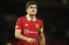 FILE - Manchester United's Harry Maguire walks off the pitch after the Europa League first leg quarterfinal soccer match between Manchester United and Sevilla at the Old Trafford stadium in Manchester, on April 13, 2023. Maguire is no longer captain of Manchester United following talks with manager Erik ten Hag. (AP Photo/Dave Thompson, File)