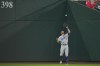 Los Angeles Dodgers shortstop Chris Taylor makes a catch for the final out of a baseball game against the Baltimore Orioles, Monday, July 17, 2023, in Baltimore. The Dodgers won 6-4. (AP Photo/Julio Cortez)