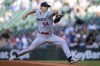 Minnesota Twins starter Sonny Gray delivers a pitch during the first inning of a baseball game against the Seattle Mariners, Monday, July 17, 2023, in Seattle. (AP Photo/Stephen Brashear)