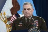 Chairman of the Joint Chiefs of Staff Gen. Mark Milley speaks during a news conference with Secretary of Defense Lloyd Austin at the Pentagon in Washington, Tuesday, July 18, 2023. (AP Photo/Manuel Balce Ceneta)