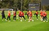 Canadian players work on drills during a training session ahead of the FIFA Women's World Cup in Melbourne, Australia, Wednesday, July 19, 2023. THE CANADIAN PRESS/Neil Davidson