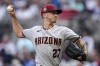 Arizona Diamondbacks starting pitcher Zach Davies (27) delivers in the first inning of a baseball game against the Atlanta Braves Tuesday, July 18, 2023, in Atlanta. (AP Photo/John Bazemore)