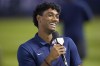 Draft prospect Arjun Nimmala participates in the MLB baseball draft combine, Tuesday, June 20, 2023, in Phoenix. THE CANADIAN PRESS/AP, Matt York