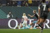 New Zealand's Hannah Wilkinson celebrates after scoring her side's first goal during the Women's World Cup soccer match between New Zealand and Norway in Auckland, New Zealand, Thursday, July 20, 2023. (AP Photo/Abbie Parr)