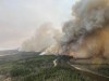 A large wildfire burns this handout image provided by the Government of Alberta and posted on their social media page. THE CANADIAN PRESS/HO-Government of Alberta- Alberta Wilfire **MANDATORY CREDIT **
