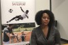 FILE - Ju'Riese Colon, the CEO for the U.S. Center for SafeSport, talks about the challenges facing her organization at their headquarters in Denver, Monday, Sept. 16, 2019. With just 70 full-time investigators, the Denver-based center has a backlog of around 1,000 cases, with some 150 new complaints coming in every week. (AP Photo/Eddie Pells, File)