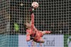 FILE - England's goalkeeper Mary Earps attempts a save during a penalty shootout at the end of the Women's Finalissima soccer match between England and Brazil at Wembley stadium in London, Thursday, April 6, 2023.England will play Haiti in their opening Women's World Cup game in Brisbane Australia, Saturday, July 22, 2023 (AP Photo/Ian Walton,File)