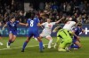 Switzerland's Seraina Piubel (17) shoots to score during the second half of the Women's World Cup Group A soccer match between the Philippines and Switzerland in Dunedin, New Zealand, Friday, July 21, 2023. (AP Photo/Alessandra Tarantino)