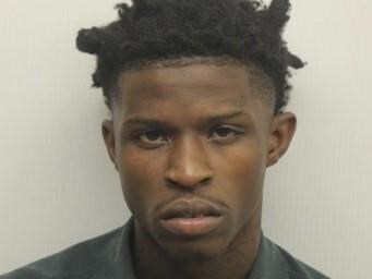 FILE - This jail booking photo released by the Chatham County Sheriff's Office in Savannah, Ga., shows Tyquian Terrel Bowman, a rapper also known as Quando Rondo. Prosecutors in Georgia want rapper Quando Rondo sent back to jail after he crashed a car, Wednesday, July 19, 2023, while free on bond pending his trial on gang and drug charges. (Chatham County Sheriff's Office via AP)