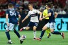 Vancouver Whitecaps' Julian Gressel (19) passes the ball against Sporting Kansas City during the second half of an MLS soccer match in Vancouver, on Saturday, June 3, 2023. The Vancouver Whitecaps have traded midfielder Julian Gressel to the Columbus Crew in exchange for allocation money. THE CANADIAN PRESS/Ethan Cairns