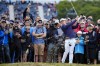 England's Matt Fitzpatrick play from the rough on the 16th hole during the third day of the British Open Golf Championships at the Royal Liverpool Golf Club in Hoylake, England, Saturday, July 22, 2023. (AP Photo/Jon Super)