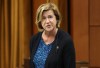 Minister of Public Services and Procurement Helena Jaczek rises during Question Period in the House of Commons on Parliament Hill in Ottawa on Thursday, May 18, 2023. Jaczek says she will not seek re-election as a member of Parliament. THE CANADIAN PRESS/Patrick Doyle