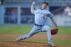Toronto Blue Jays starting pitcher Chris Bassitt delivers during the first inning of a baseball game against the Los Angeles Dodgers, Tuesday, July 25, 2023, in Los Angeles. (AP Photo/Ryan Sun)