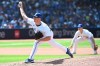 Right-handed reliever Trent Thornton has been traded by the Toronto Blue Jays to the Seattle Mariners. Thornton (57) throws to an Oakland Athletics batter in eighth inning American League baseball action in Toronto on Sunday, June 25, 2023. THE CANADIAN PRESS/Jon Blacker