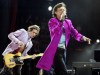 Rolling Stones lead singer Mick Jagger (right) and Keith Richards perform at the Concert for SARS Relief at Downsview Park in Toronto Wednesday July 30, 2003. THE CANADIAN PRESS/Kevin Frayer
