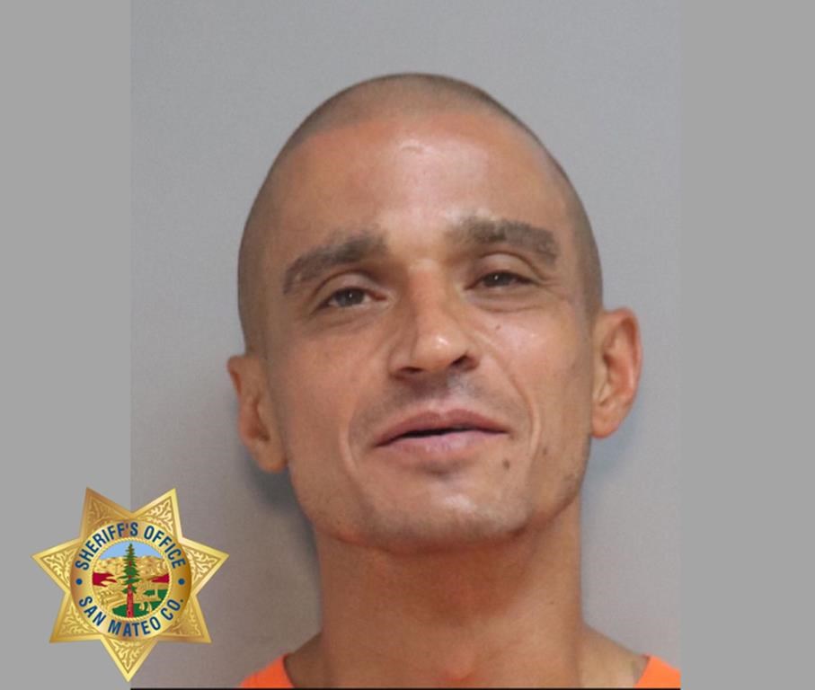 In this undated photo released by the San Mateo County Sheriff's Office is Mark Mechikoff. A man allegedly stabbed a woman to death in the San Francisco Bay Area on Wednesday, July 26, 2023, and then posted a video of the slaying to Facebook, authorities said. The gruesome footage helped police track down the suspect, who was later identified as 39-year old Mechikoff. (San Mateo County Sheriff's Office via AP)