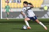 United States' Savannah DeMelo takes the ball during the Women's World Cup Group E soccer match between the United States and the Netherlands in Wellington, New Zealand, Thursday, July 27, 2023. (AP Photo/Andrew Cornaga)