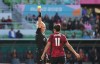 Canada's Evelyne Viens is shown a yellow card during Group B soccer action against Nigeria at the FIFA Women's World Cup in Melbourne, Australia, Friday, July 21, 2023. THE CANADIAN PRESS/Scott Barbour