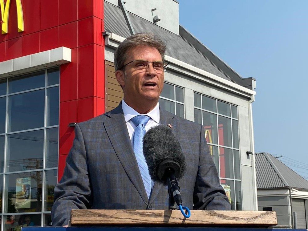 STEVE LAMBERT/ THE CANADIAN PRESS FILE 
Former environment minister Kevin Klein said he received calls Oct. 12 from then-economic development minister Jeff Wharton asking to approve the proposed Sio Silica Corp. project.