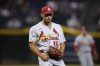 Right-handed reliever Jordan Hicks has arrived in Toronto and is ready to start pitching for the Blue Jays. Hicks celebrates the final out against the Arizona Diamondbacks during the ninth inning of a baseball game in Phoenix, Monday, July 24, 2023. THE CANADIAN PRESS/AP-Ross D. Franklin