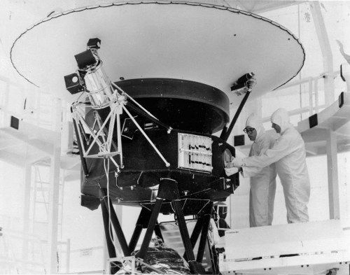 FILE - In this Aug. 4, 1977, photo provided by NASA, the 