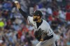 Chicago White Sox relief pitcher Keynan Middleton throws against the Minnesota Twins in the seventh inning of a baseball game Saturday, July 22, 2023, in Minneapolis. (AP Photo/Bruce Kluckhohn)
