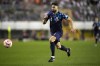 FILE - Croatia's Josko Gvardiol controls the ball during the Euro 2024 group D qualifying soccer match between Croatia and Wales at the Poljud stadium in Split, Croatia, Saturday, March 25, 2023. Manchester City is ready to make a big move in transfer market just days before the start of the new season. The English and European champions are set to sign Croatia center back Josko Gvardiol for a reported 90 million euros ($98.3 million) from Leipzig. (AP Photo/Darko Bandic, File)