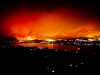 The Eagle Bluff wildfire is seen burning from Anarchist Mountain, outside of Osoyoos, B.C., in a Saturday, July 29, 2023, handout photo. THE CANADIAN PRESS/HO-Michelle Genberg, *MANDATORY CREDIT*