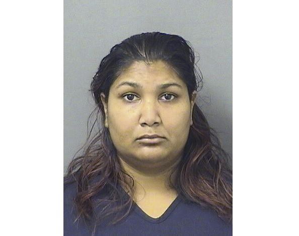 This photo provided by the Palm Beach County Sheriff's Office shows Arya Singh. Singh, a mother who dumped her newborn's body into the ocean off the Florida coast five years ago pleaded guilty Wednesday, Aug. 2, 2023 to manslaughter and was sentenced to 14 years in prison. (Palm Beach County Sheriff's Office via AP)