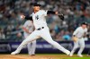 New York Yankees' Albert Abreu pitches during the sixth inning of the team's baseball game against the Houston Astros on Friday, Aug. 4, 2023, in New York. (AP Photo/Frank Franklin II)