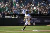 Oakland Athletics' Jordan Diaz rounds the bases after hitting a home run during the fifth inning of a baseball game against the San Francisco Giants in Oakland, Calif., Saturday, Aug. 5, 2023. (AP Photo/Jeff Chiu)