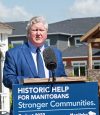 SVJETLANA MLINAREVIC / THE CARILLON FILES
                                “Manitoba seniors wish to stay in the comfort of their homes and communities, and we are trying to satisfy that need,” Seniors and Long-Term Care Minister Scott Johnston said Tuesday.