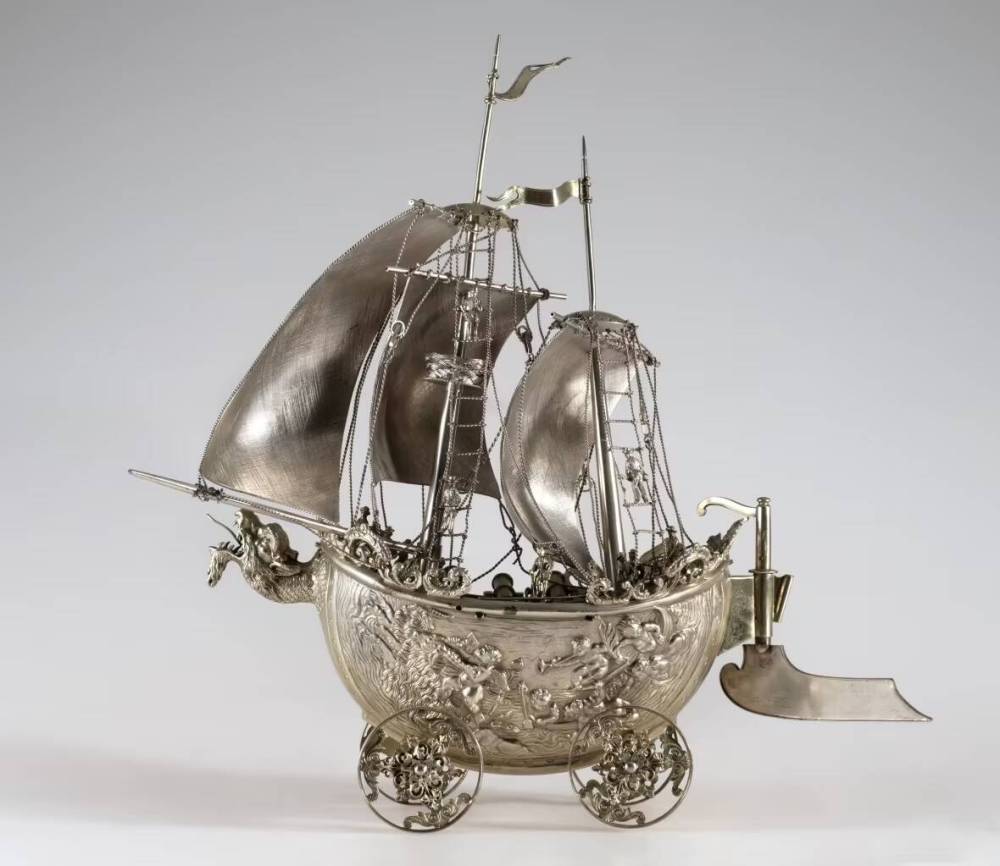 Royal Museums of Art and History, Brussels
                                Breitwieser stole this 18th-century silver figure of a warship from the Art and History Museum in Brussels, Belgium.