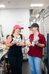 MIKAELA MACKENZIE / WINNIPEG FREE PRESS
                                Sydney Gervais, owner of the Polar Shoppe (right), and her mom Jennifer Lukacs at the commercial kitchen where they freeze-dry the candy on Wednesday, Aug. 2, 2023. For Dave Sanderson story. Winnipeg Free Press 2023