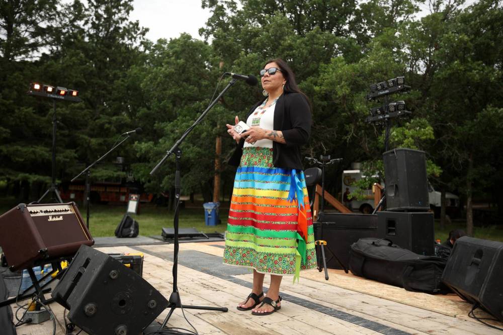 Jennifer Bone, Chief of Sioux Valley Dakota Nation. (Tim Smith / The Brandon Sun files)