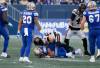 JOHN WOODS / THE CANADIAN PRESS FILES
                                Mahieu Betts had three of the B.C. Lions’ seven sacks on Bombers QB Zach Collaros on June 22.