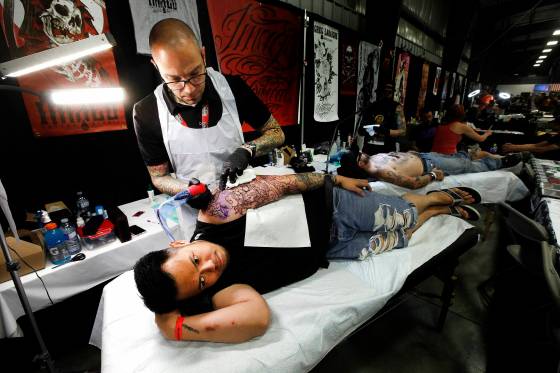 The Winnipeg Tattoo Convention (Phil Hossack / Winnipeg Free Press files)
