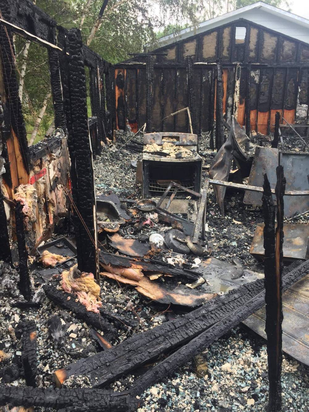 SUPPLIED
A Leaf Rapids woman is calling on the province to declare a state of emergency in her community after her home was invaded and set on fire last week.