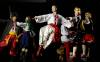JOHN WOODS / WINNIPEG FREE PRESS
                                Performers share their culture in the Spirit of Ukraine Pavilion at Folklorama in Winnipeg, Monday.